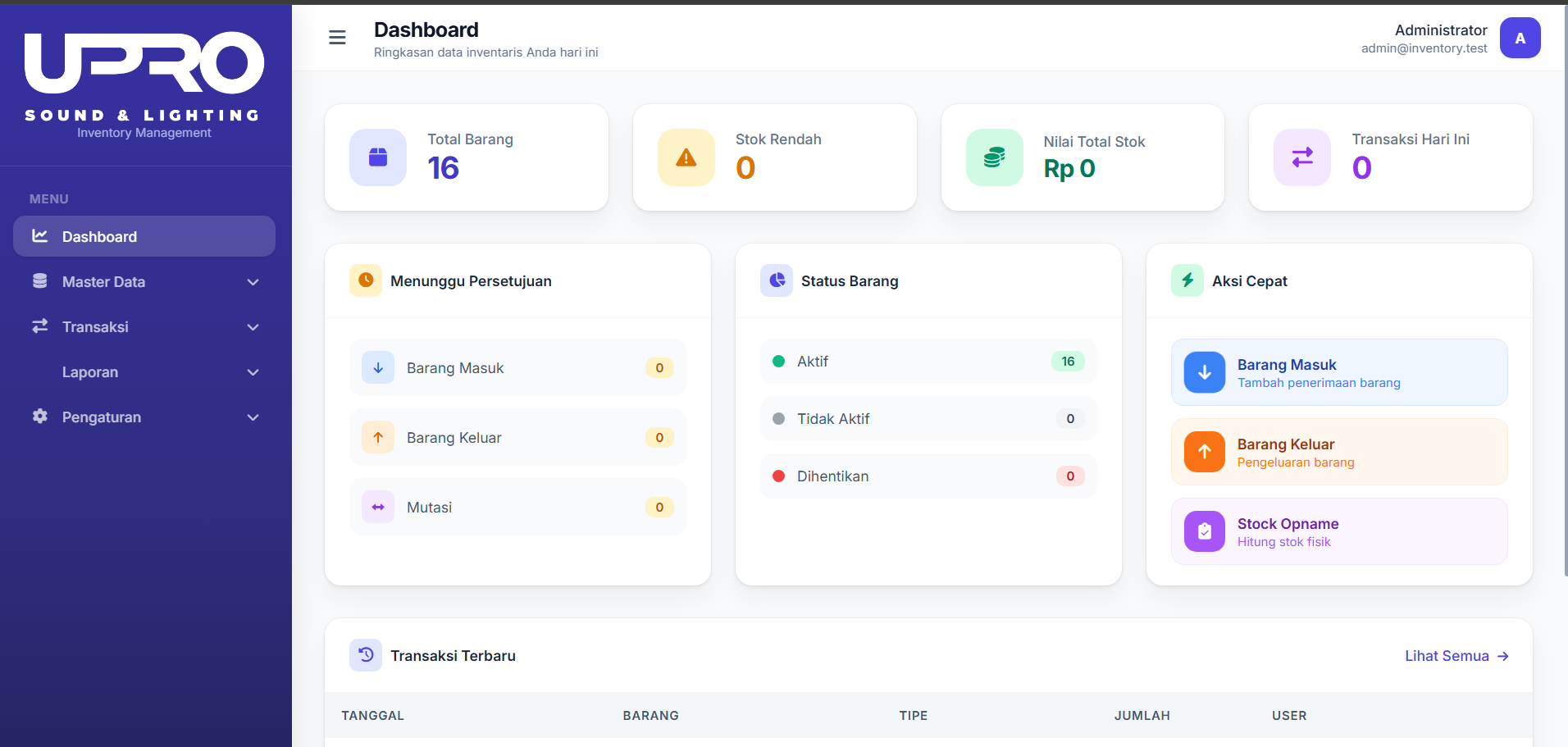 Inventory Management